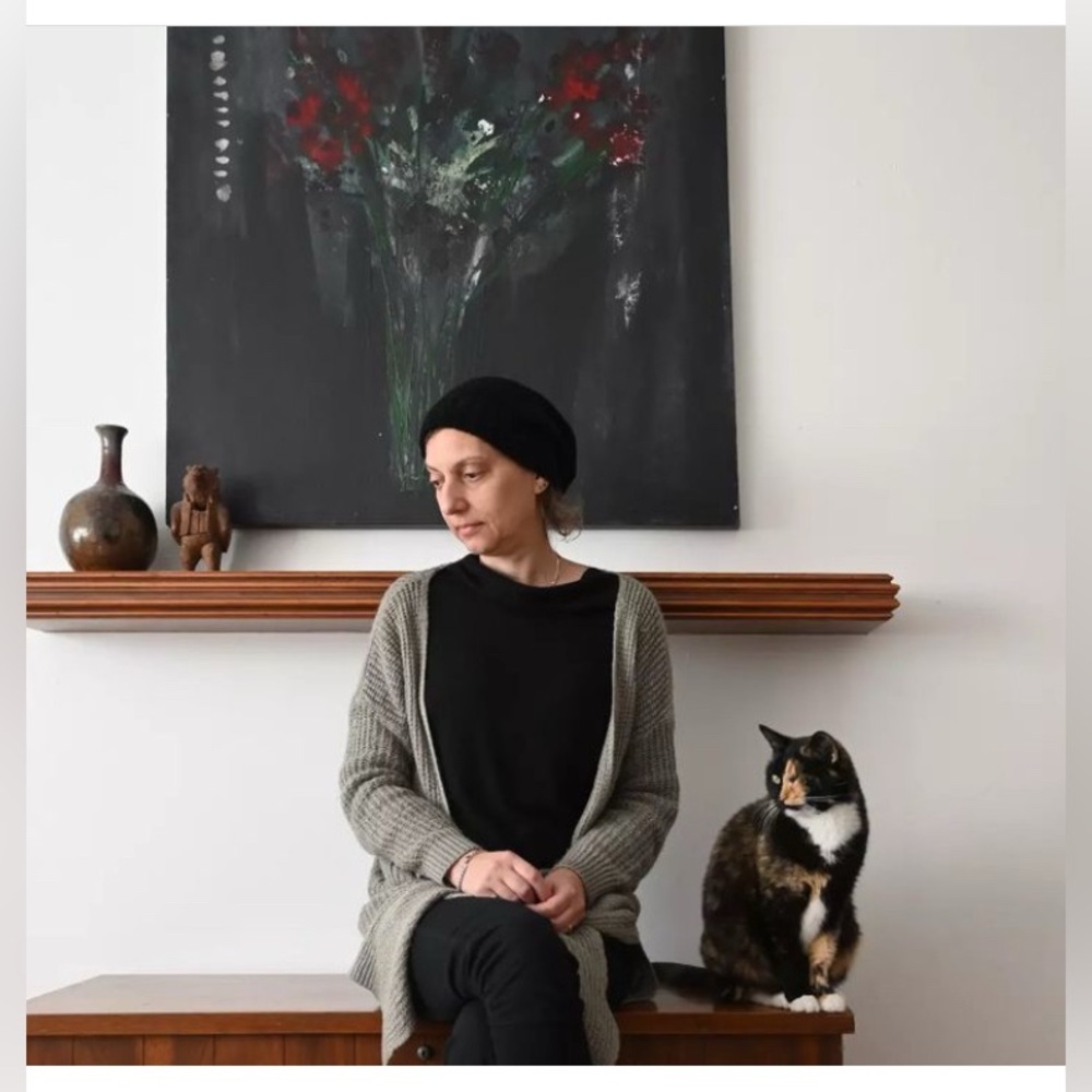 Girl with a Calico Cat 11”x14” Unframed Vertical Archival Photographic Print